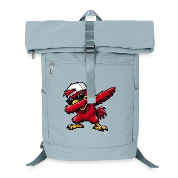 Dabbing Cardinal - Laptop Backpack - ice blue - Front