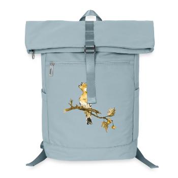Bunter Vogel - Laptop-Rucksack  - Eisblau - Vorne