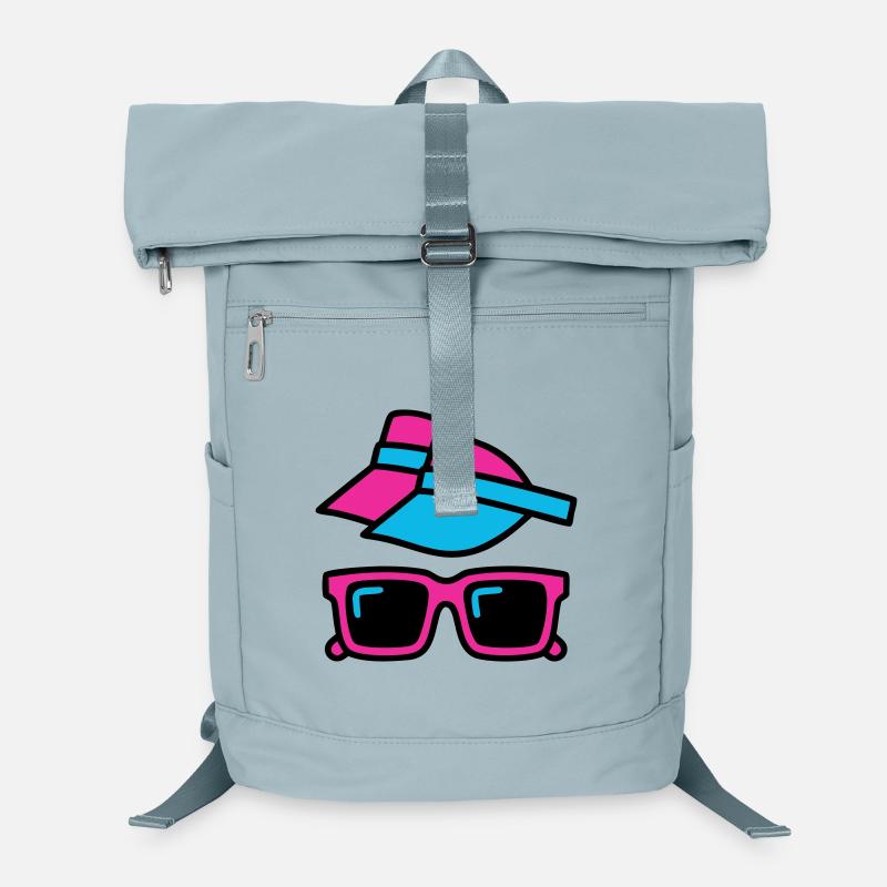 Ensemble de lunettes pare-soleil des années 80 Sac à dos ordinateur