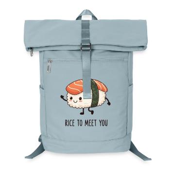 Du riz pour vous rencontrer - Sac à dos ordinateur - bleu glacier - Devant