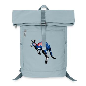 Australian Kangaroo Australia - Laptop Backpack - ice blue - Front