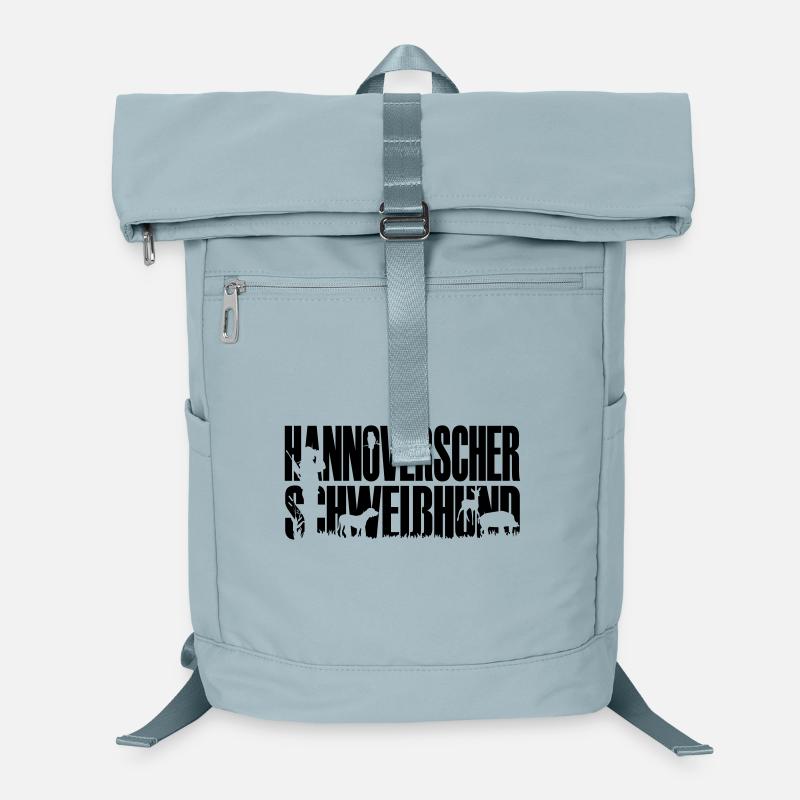 Jagdhund Hannoverscher Schweißhund - Laptop-Rucksack  - Eisblau