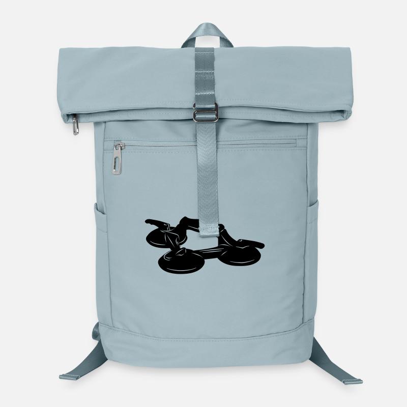 Glass vacuum cleaner with three suction cups Laptop Backpack