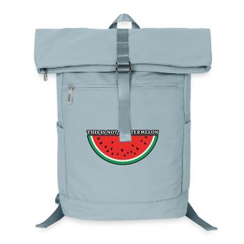 This Is Not A Watermelon - Laptop Backpack - ice blue - Front