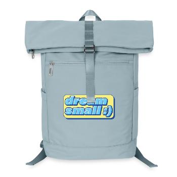 Retro Pixel Dream – Ironic motivation - Laptop Backpack - ice blue - Front