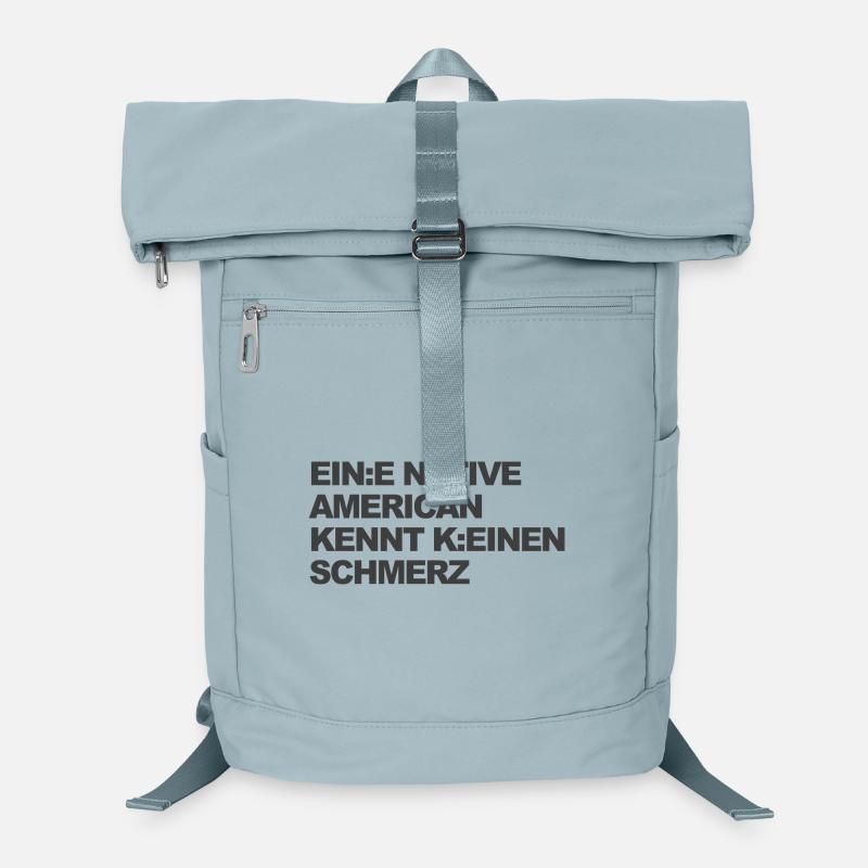 WOKE SATIRE: Ein Indianer kennt keinen Schmerz Laptop-Rucksack 