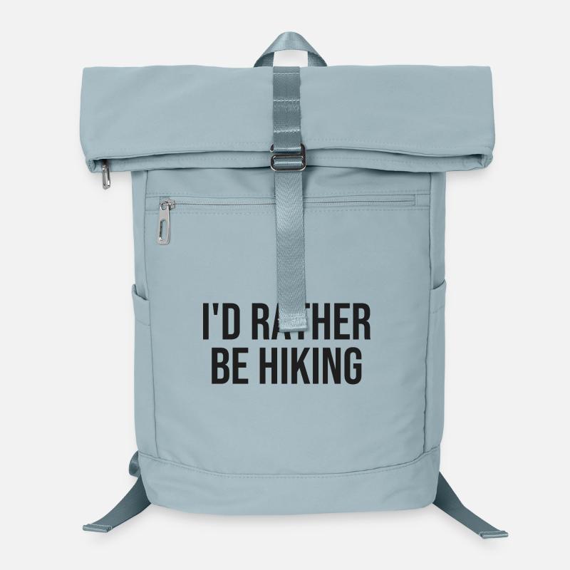I'd rather go hiking Laptop Backpack
