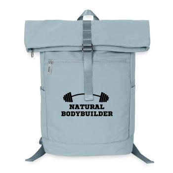 culturiste, musculation,fitness,entraînement,bête - Sac à dos ordinateur - bleu glacier - Devant