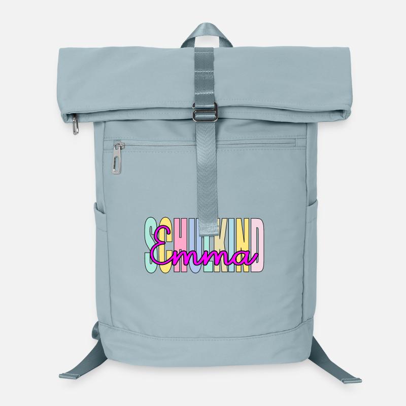Schulkind Mädchen Emma Name Laptop-Rucksack 