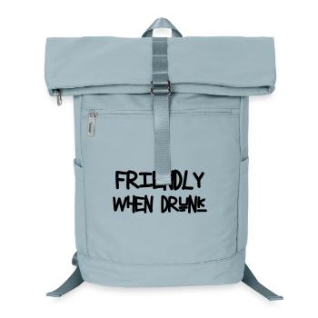 Friendly When Drunk - Alcool - Sac à dos ordinateur - bleu glacier - Devant
