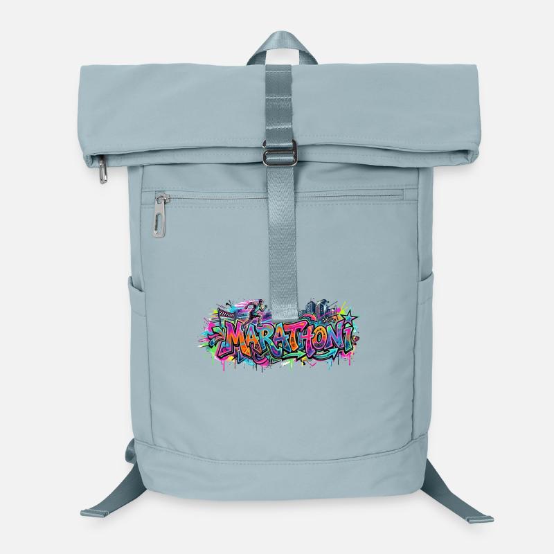 Farbrausch Marathon Graffiti Laptop-Rucksack 