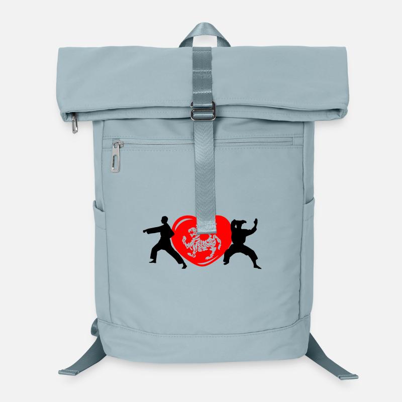 Shotokan Karate Herz mit Tiger Laptop-Rucksack 