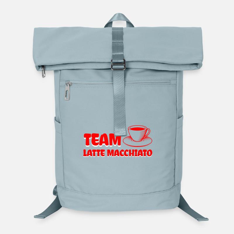 Team Latte macchiato Cooles Kaffee Design. Laptop-Rucksack 