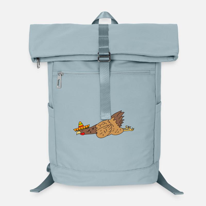 Funny Chicken Sombrero Tired Cinco De Mayo Fiesta  Laptop Backpack