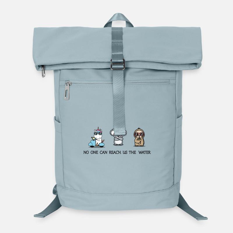 No one can reach us the Water Laptop Backpack