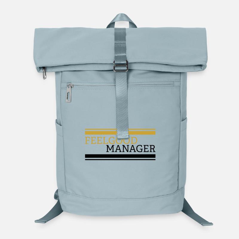 Feelgood manager white tshirt Laptop-Rucksack 