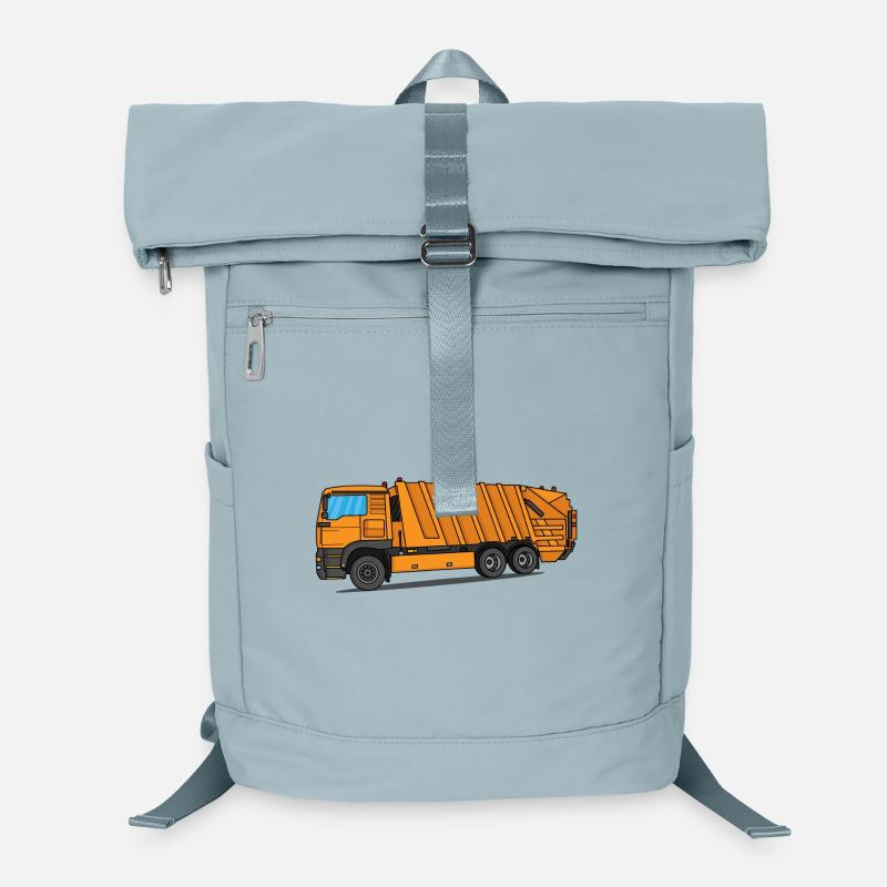 Müllauto Müllwagen Berufe Müllmann Müllabfuhr Laptop-Rucksack 