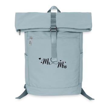Mr & MRS à personnaliser - Sac à dos ordinateur - bleu glacier - Devant