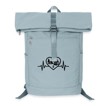 Bière de camping Heart - Sac à dos ordinateur - bleu glacier - Devant