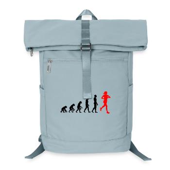 EVOLUTION RUNNERIN POWER! JOGGERIN LÄUFERIN FIT - Laptop-Rucksack  - Eisblau - Vorne