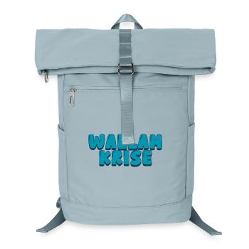 Wallah Crisis - Laptop Backpack - ice blue - Front
