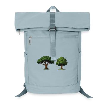 Baumduo Apfelbaum im Gleichgewicht - Laptop-Rucksack  - Eisblau - Vorne
