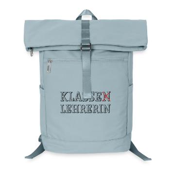 Klassen Lehrerin - Laptop-Rucksack  - Eisblau - Vorne