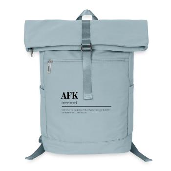 Définition humoristique de l'AFK' Gamer - Sac à dos ordinateur - bleu glacier - Devant