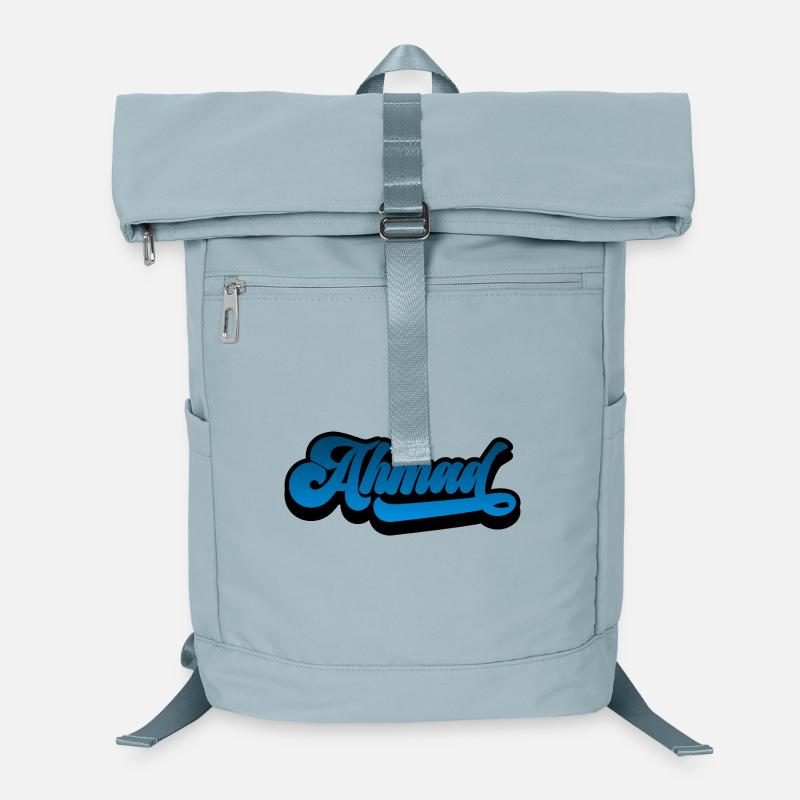 Ahmad - Laptop-Rucksack  - Eisblau