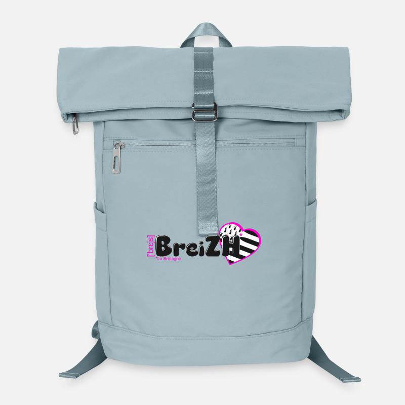 Breizh La Bretagne Coton Bio Sac à dos ordinateur