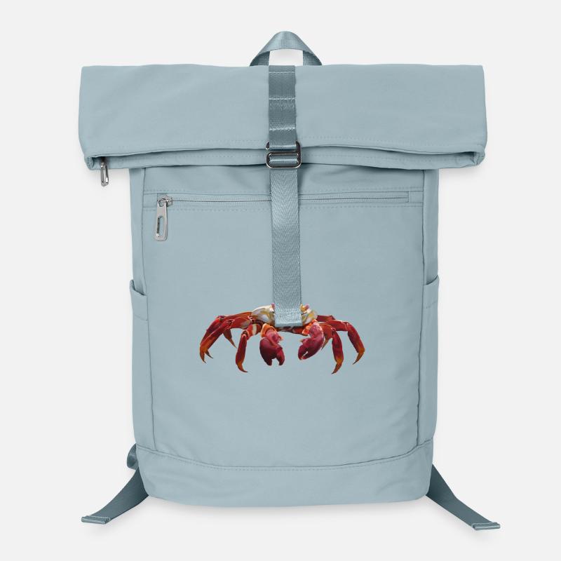 Krabbe - Laptop-Rucksack  - Eisblau