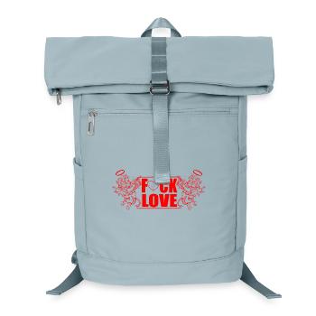 Fck Love Rebel Hearts - Sac à dos ordinateur - bleu glacier - Devant