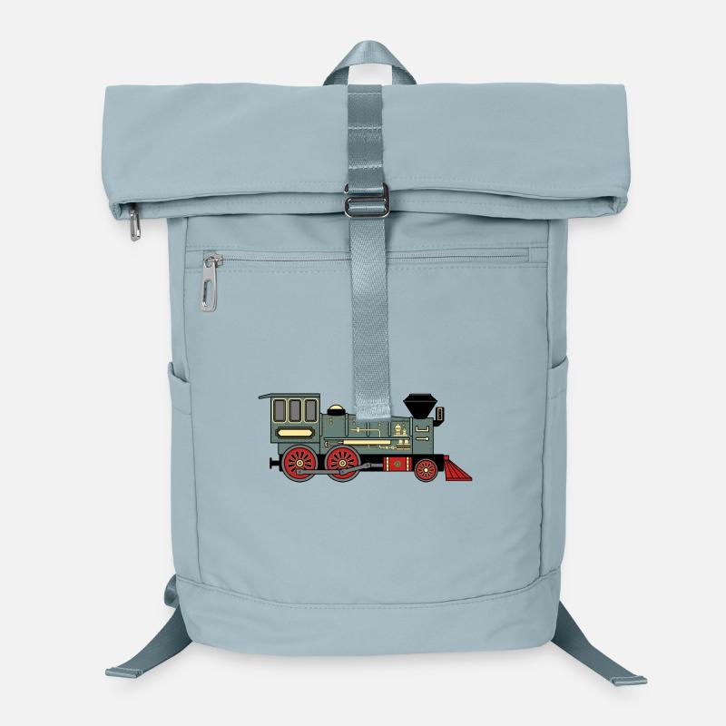Locomotive à vapeur Sac à dos ordinateur
