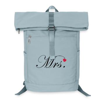 Monsieur et Madame Mariage Décor de cœur pour un couple - Sac à dos ordinateur - bleu glacier - Devant