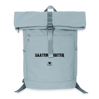 Saaten-Anbeter - für alle Brot-Freunde - Laptop-Rucksack  - Eisblau - Vorne