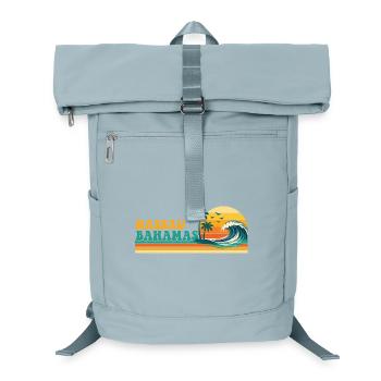 Nassau Bahamas Retro Beach Spring Break Kreuzfahrt - Laptop-Rucksack  - Eisblau - Vorne