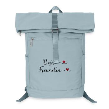 Beste Freundin - Laptop-Rucksack  - Eisblau - Vorne