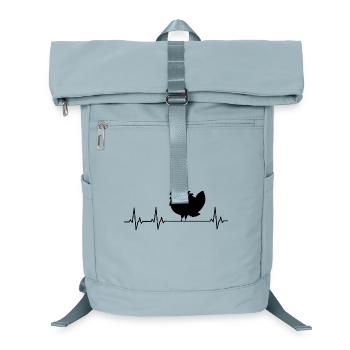 Truthahn - Pute - Erntedankfest - Laptop-Rucksack  - Eisblau - Vorne