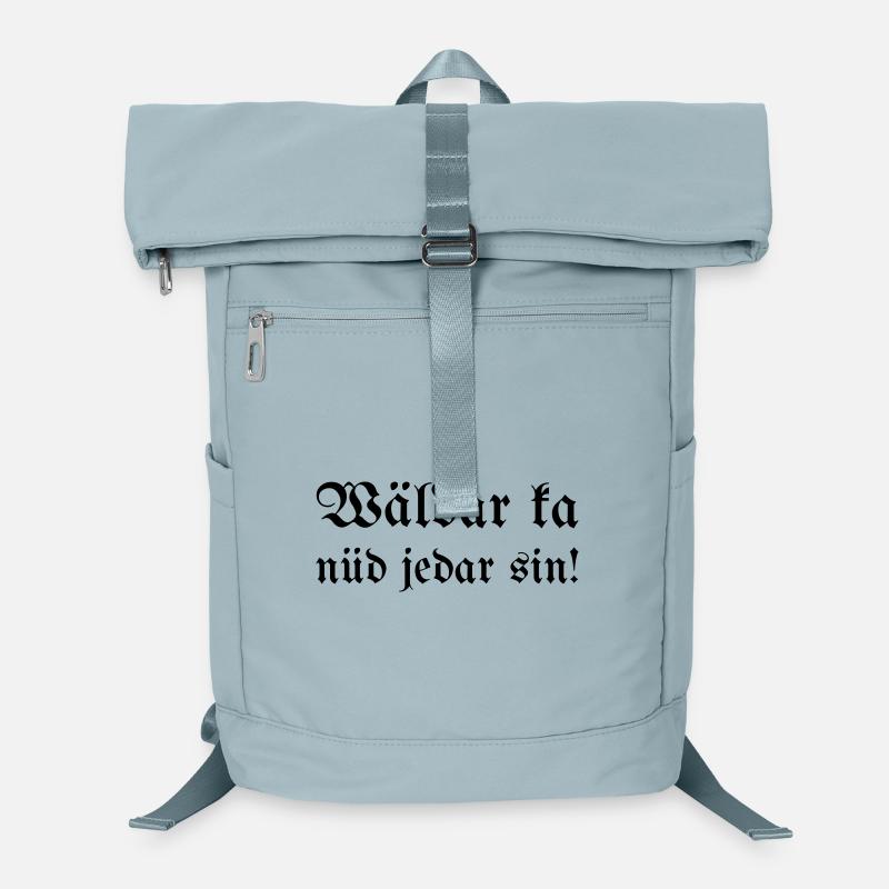 Wäldar ka nüd jedar sin ! Sac à dos ordinateur