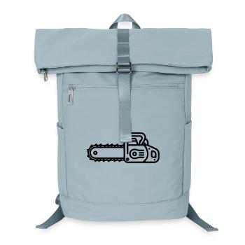 chainsaw - Laptop Backpack - ice blue - Front