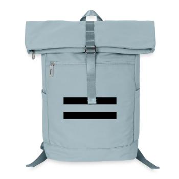 Ist Gleich Zeichen = sign - Laptop-Rucksack  - Eisblau - Vorne