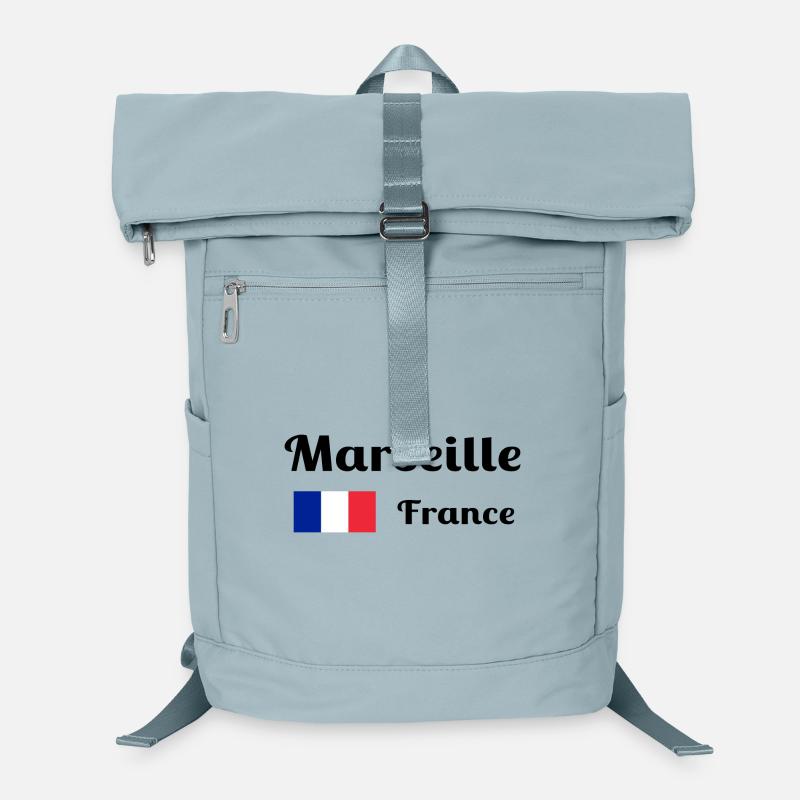 Marseille Frankreich - Stilvolle Drucke Laptop-Rucksack 