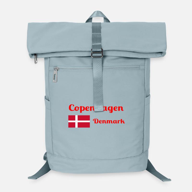 Kopenhagen, Dänemark - Stylische Drucke Laptop-Rucksack 