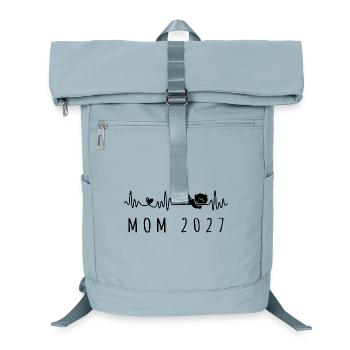 Annonce de grossesse Heart Beat 2027 Future Maman - Sac à dos ordinateur - bleu glacier - Devant