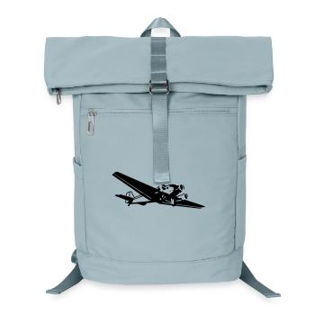 Ju-52 - Laptop-Rucksack  - Eisblau - Vorne