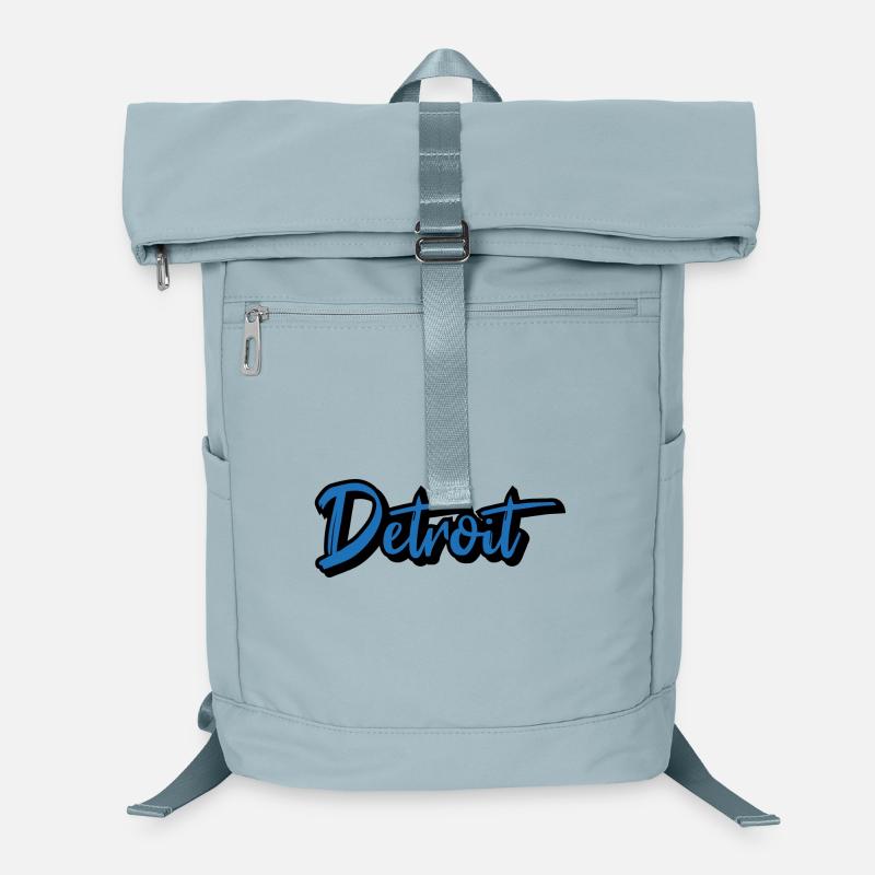 Detroit Script Blue Sac à dos ordinateur