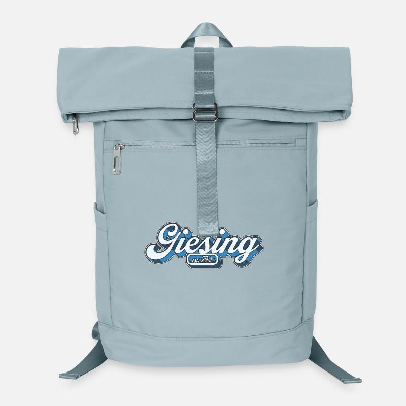 Giesing est. 790 Retro Giasing Munich Minga 089 Laptop Backpack