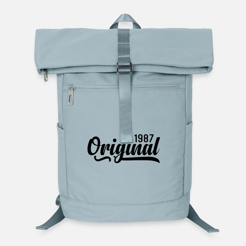 1987 birthday 38 years old, retro 1987 Laptop Backpack