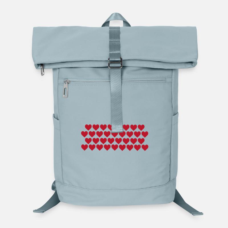 Cœurs rouges Sac à dos ordinateur