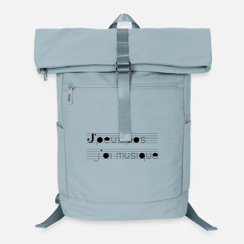 I can not have music Laptop Backpack